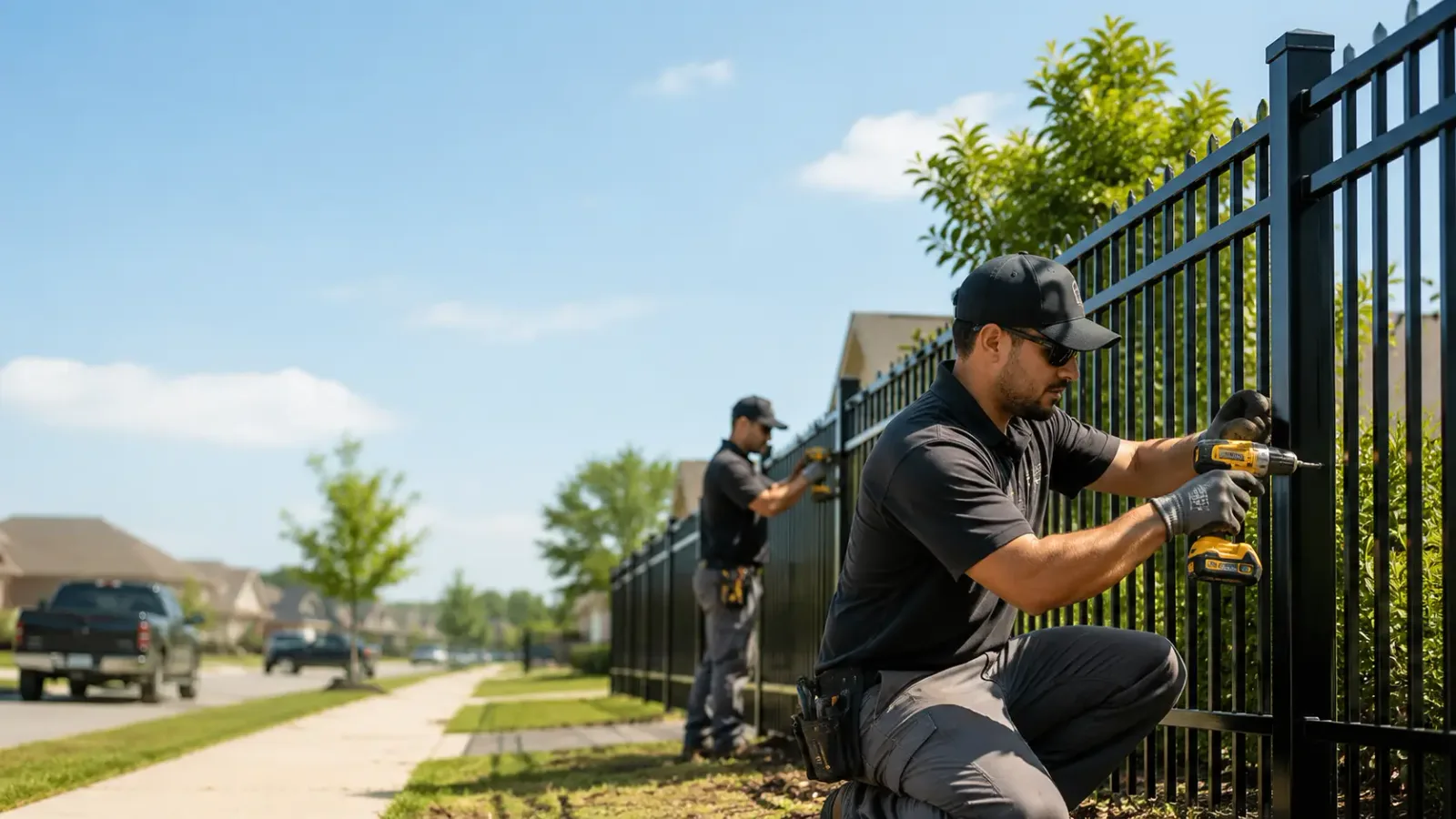 Metal Fence Installation in Cecil, GA